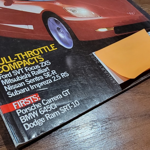 Motor Trend magazine 2004 - Picture 3 of 6